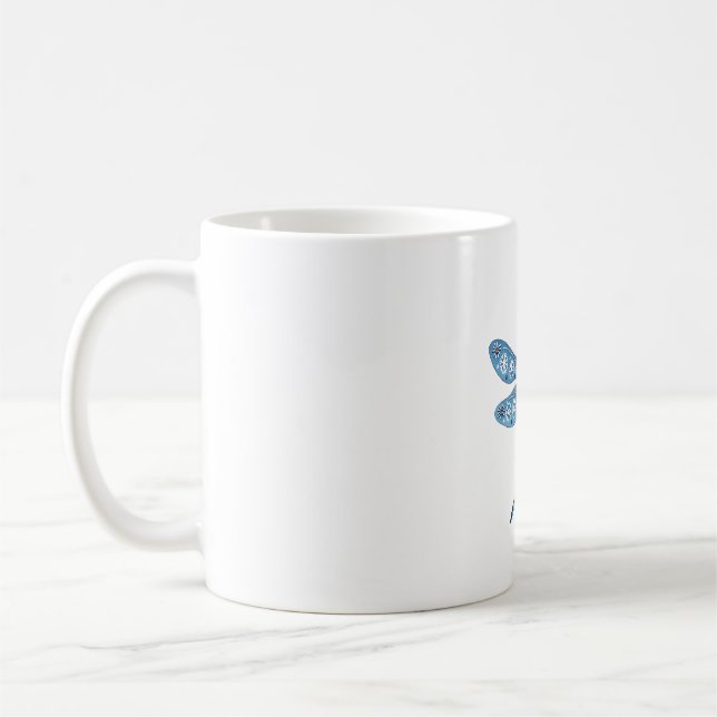 Mug Snowflake Dragonfly Spirit (Gauche)