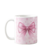 Snowflakes rose et Bow