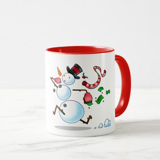 Mug Snowman Black Friday (Devant droit)