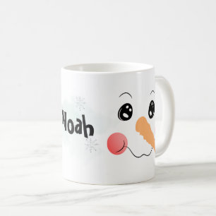 Mug Snowman Cocoa Ajouter le nom Hiver Cup Stocker Stu