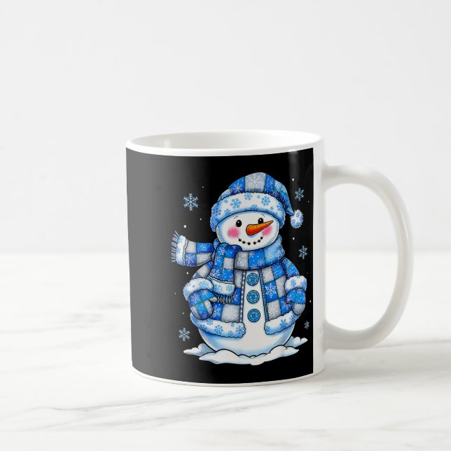 Mug Snowman For Women Men Kids Grandkids Christmas  (Droite)