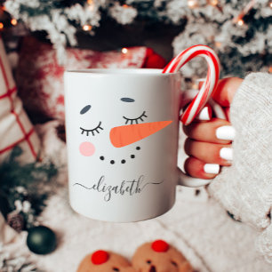 Mug Snowman personnalisé