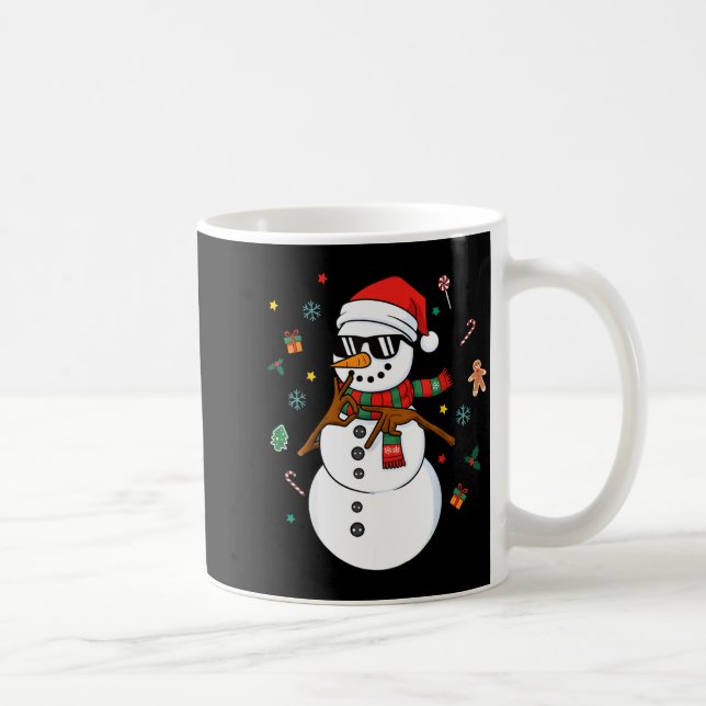 Mug Snowman Six Seven Meme Christmas Pajamas 6 And 7 F (Droite)
