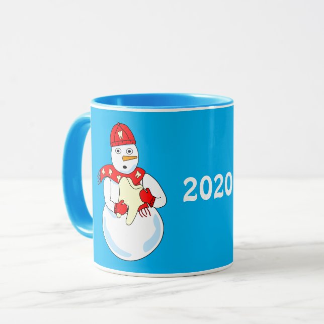 Mug Snowman Tooth (Devant gauche)
