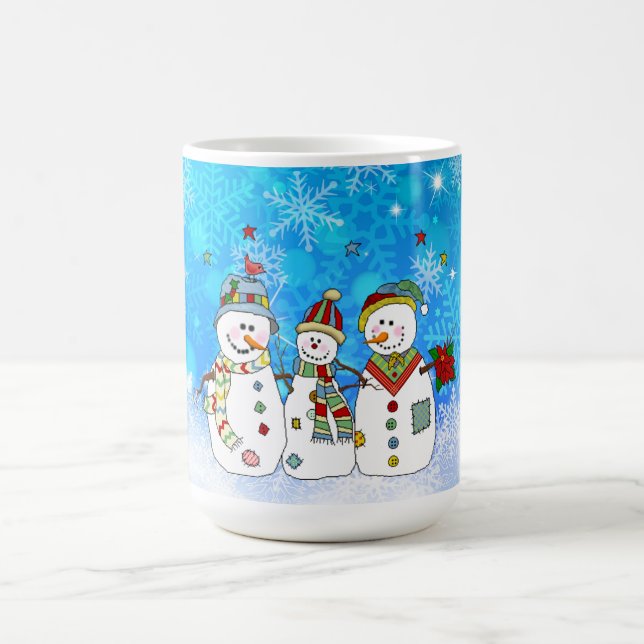 Mug Snowmen et Snowflakes (Centre)