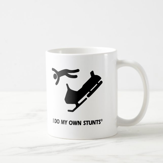 Mug Snowmobile mes propres cascades (Droite)