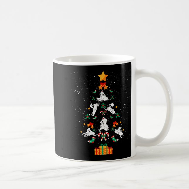 Mug Snowmobile Snowmobiling Christmas Tree Xmas  (Droite)