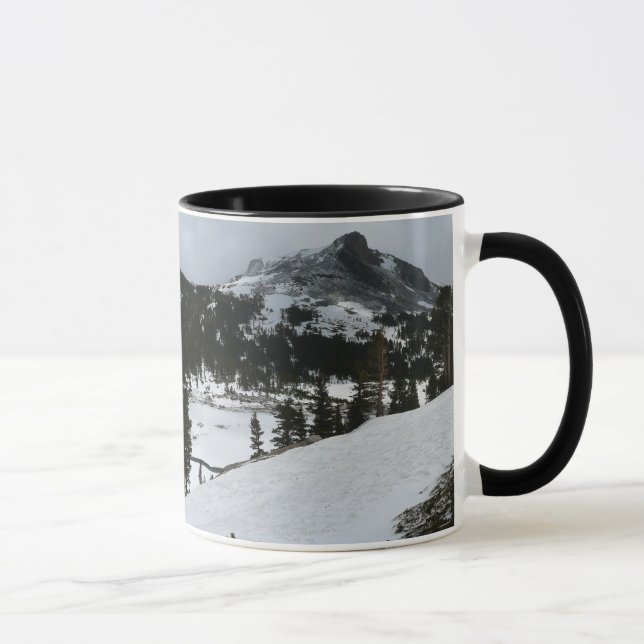 Mug Snowy Ellery Lake California Paysage hivernal (Droite)