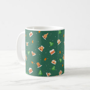 Mug Snowy Winter Gingerbread Maison Cookies