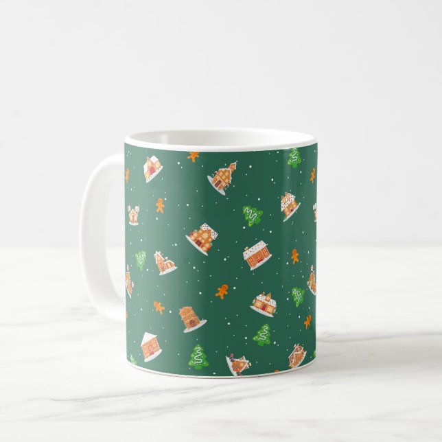 Mug Snowy Winter Gingerbread Maison Cookies (Devant gauche)