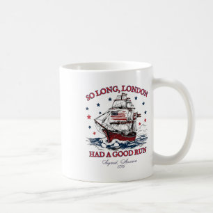 Mug So Long Londres 4 juillet 1776 États-Unis Chemises