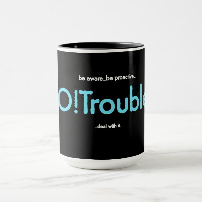 Mug SO! Problème. ...à prendre ou à laisser. (Centre)