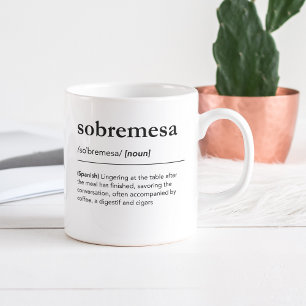 Mug Sobremesa Définition Mots espagnols Vocabulaire