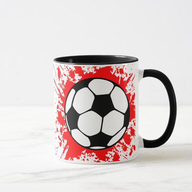 Mug soccer. (Droite)