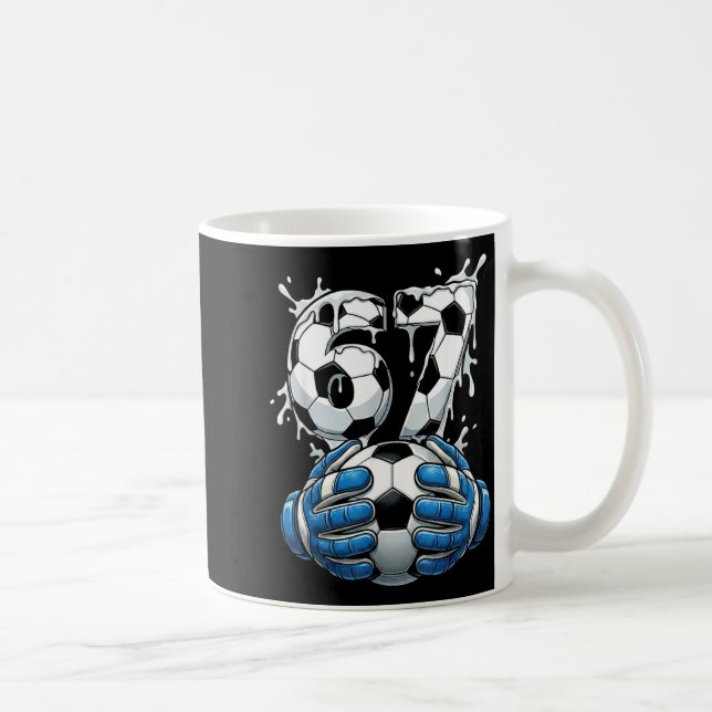 Mug Soccer Drip Number 67 Boys Soccer Goalkeeper 67  (Droite)