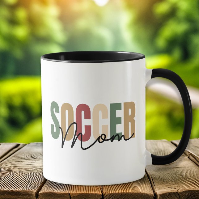Mug Soccer Maman Café (Créateur téléchargé)