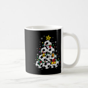 Mug Soccer Noël Arbre Casquette Père Noël Xmas Srt Men