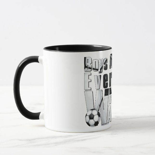 Mug Soccer Waterboy (Gauche)