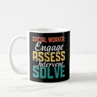 Mug Social Worker Ene Évaluation Intervention Résoudre