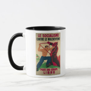 Mug Socialisme contre le Bolshevism pour un libre