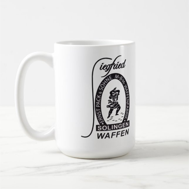 Mug Société allemande Siegfried Waffen Ernst Pack & So (Gauche)