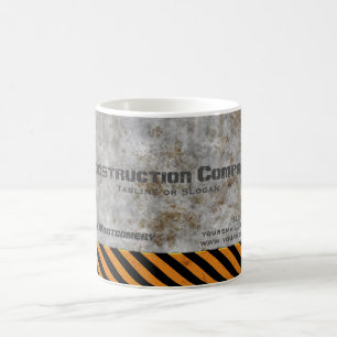 Mug Société de construction de prudence en béton