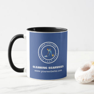 Mug Société de nettoyage   Service de nettoyage avec l