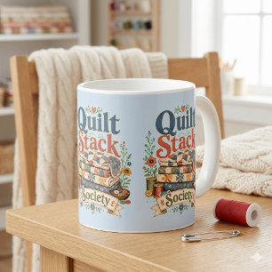 Mug Société de pile de courtepointes Couture Cottageco