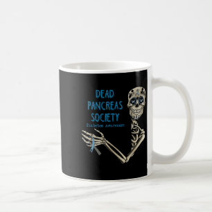 Mug Société du pancréas mort squelettique Sensibilisat