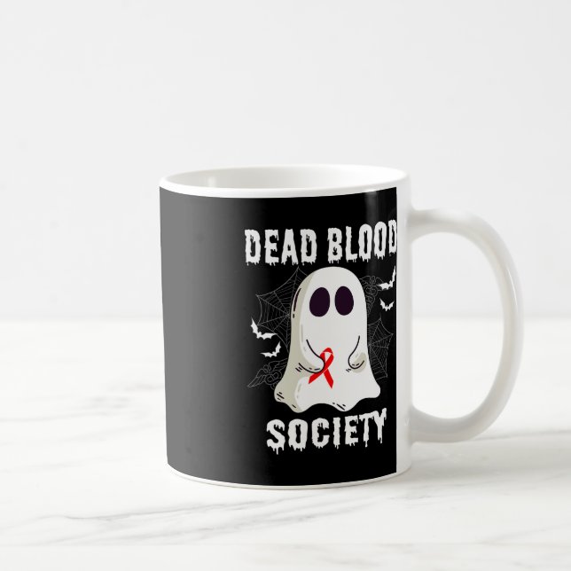 Mug Société Du Sang Morte Du Fantôme Sensibilisation A (Droite)