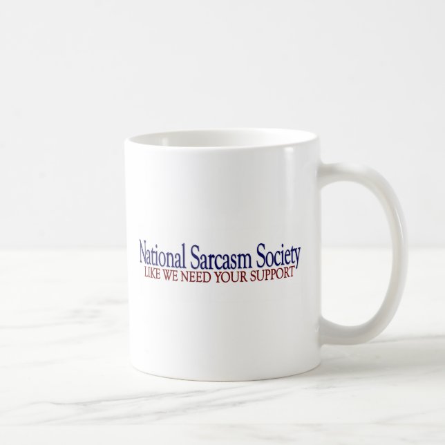 Mug Société nationale de sarcasme (Droite)