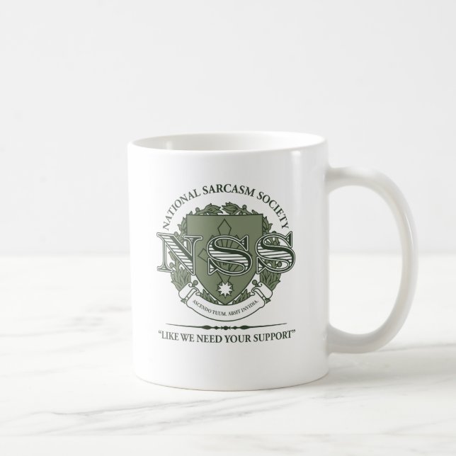 Mug Société nationale de sarcasme (Droite)