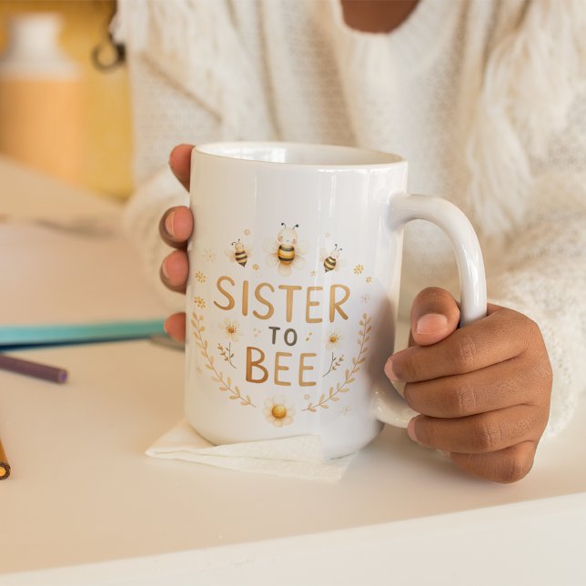 Mug Soeur d'abeille - mignonne abeille (Créateur téléchargé)