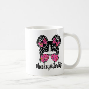 Mug Sœur de hockey sur glace Petite sœur d'un joueur d