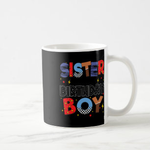 Mug Soeur De L'Anniversaire Boy Racing Voiture Famille
