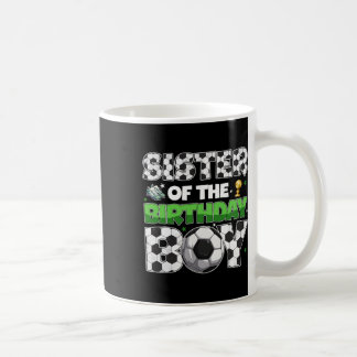 Mug Sœur du garçon d'anniversaire Fête de football Fam