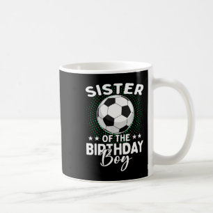 Mug Sœur du garçon d'anniversaire Joueur de football A