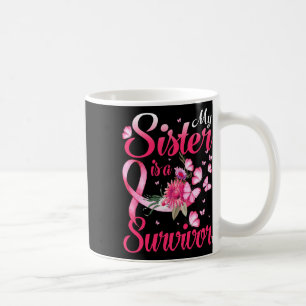Mug Soeur Est Un Survivant Papillon Cancer Du Sein Con
