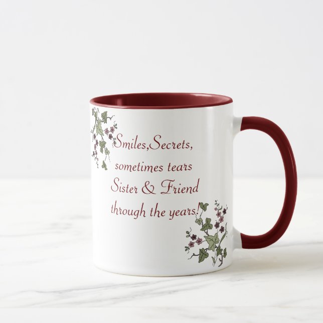 Mug Soeur et ami (Droite)