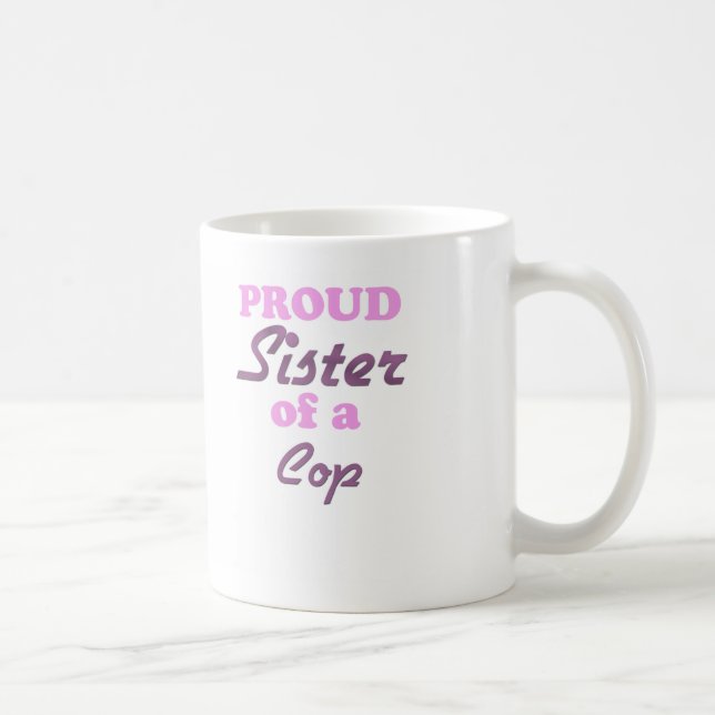 Mug Soeur fière d'une cannette de fil (Droite)