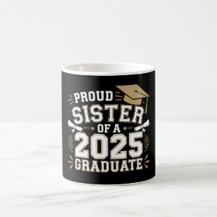 Mug Sœur fière d'une famille de diplômé de la promotio