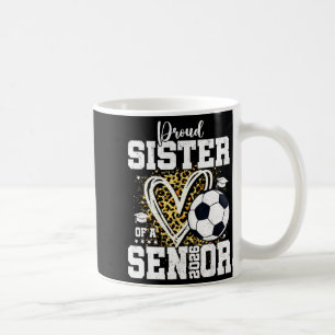 Mug Sœur fière d'une remise de diplôme de football sen