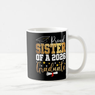 Mug Sœur fière d'une sœur diplômée de la promotion 202