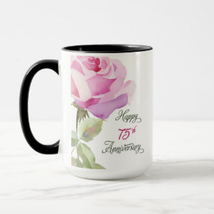 Mug Soeur jubilée 75e anniversaire Nun Rose rose pâle