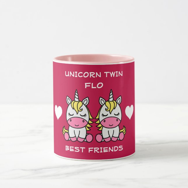 Mug Sœur jumelle licorne  (Centre)
