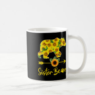 Mug Soeur Ours Sunflower Chemise Fun Fun Fête des mère