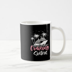 Mug Sœurs de croisière Compagnons de voyage en bateau 