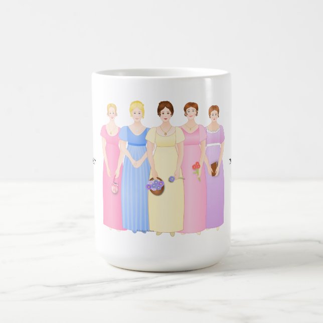 Mug Soeurs d'époque de régence personnalisables (Centre)
