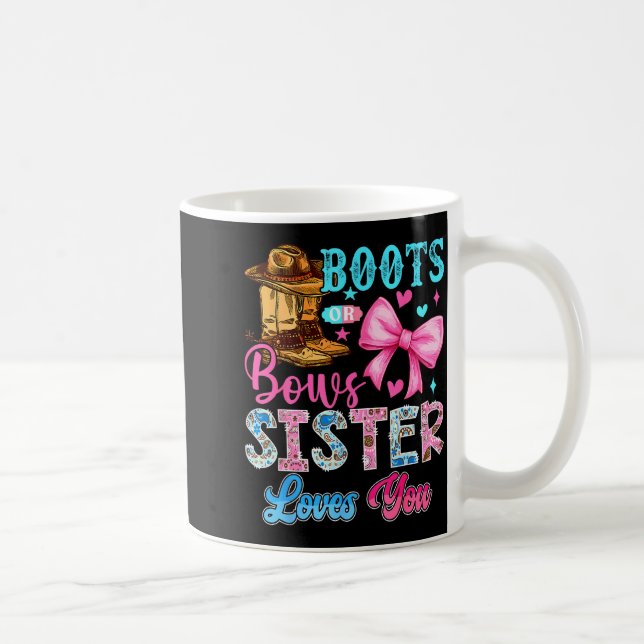 Mug Soeurs des bottes ou des arcs Vous aimez la révéla (Droite)