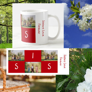 Mug Soeurs mignonnes Aimer pour toujours SIS 3 Photos